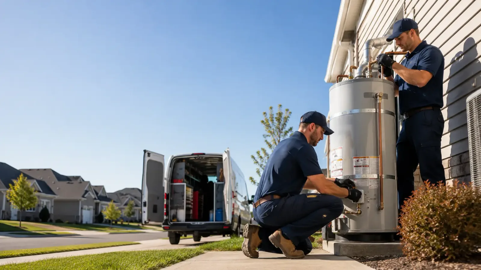 Water Heater Installation in Hopedale, IL